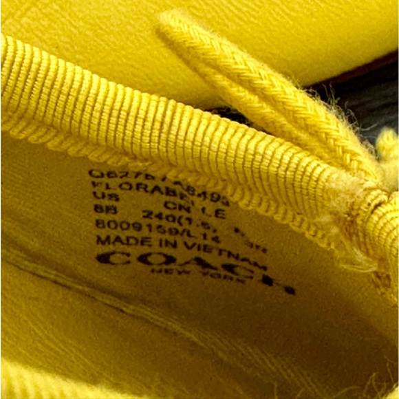 Coach Florabelle Leather Ballet Flat - Picture 9 of 9